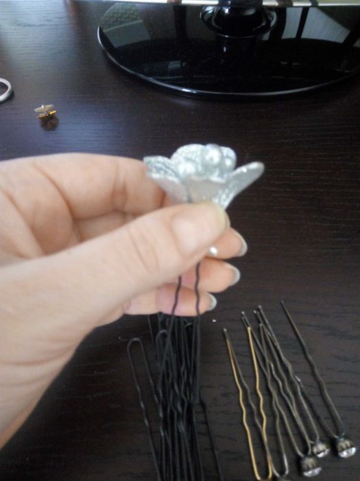 Продам черные невидимки, шпильки для прически