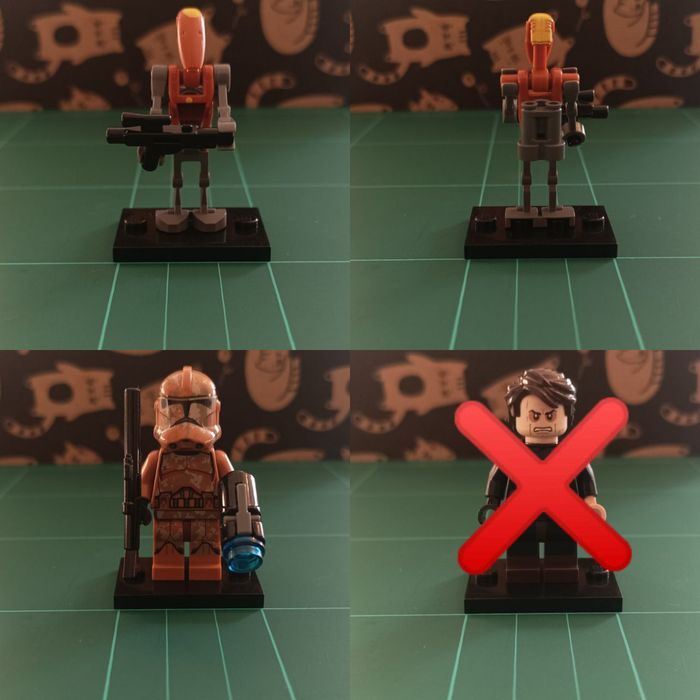 Мініфігурки LEGO Minifigures Seies 1, Chima, Star Wars.