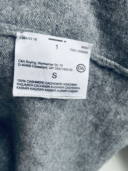 Светр C&A 100% кашемір S