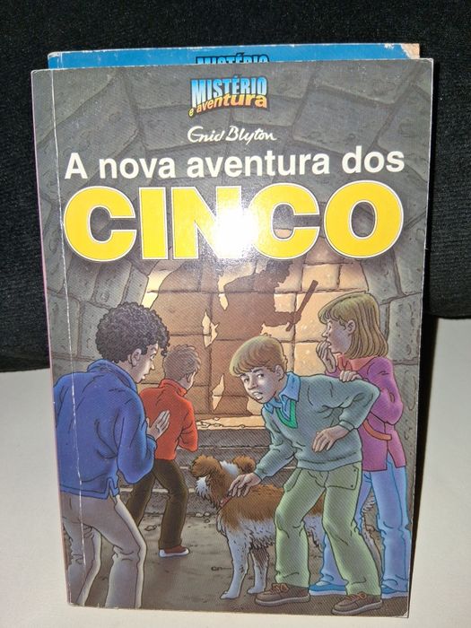 Livros antigos Os Cinco