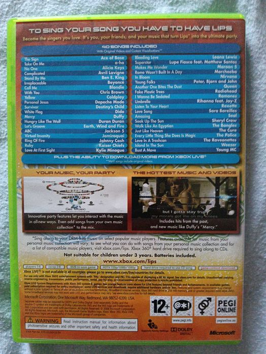 Lote de 4 jogos Ps2 + 1 X360