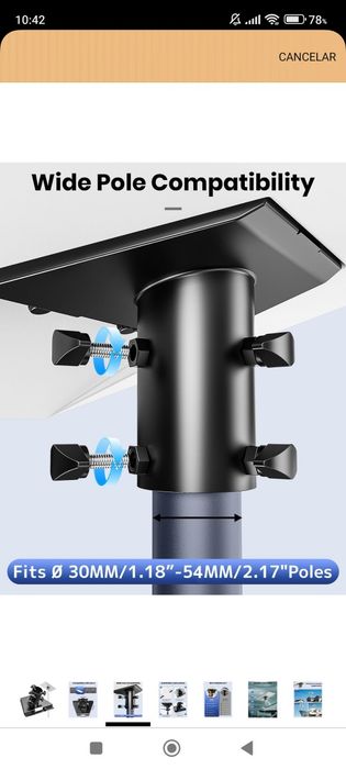 Adaptador para antena Starlink standard V4 (gen3)