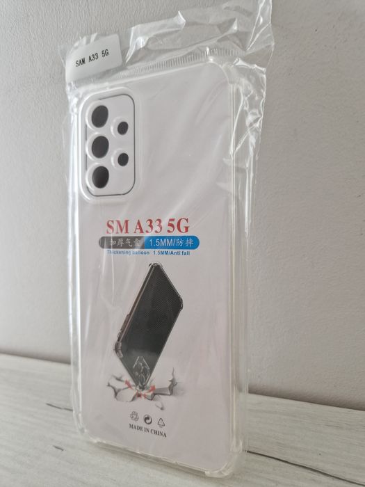 Clin Anti Shock 1,5mm do SAMSUNG GALAXY A33 5G Przezroczysty