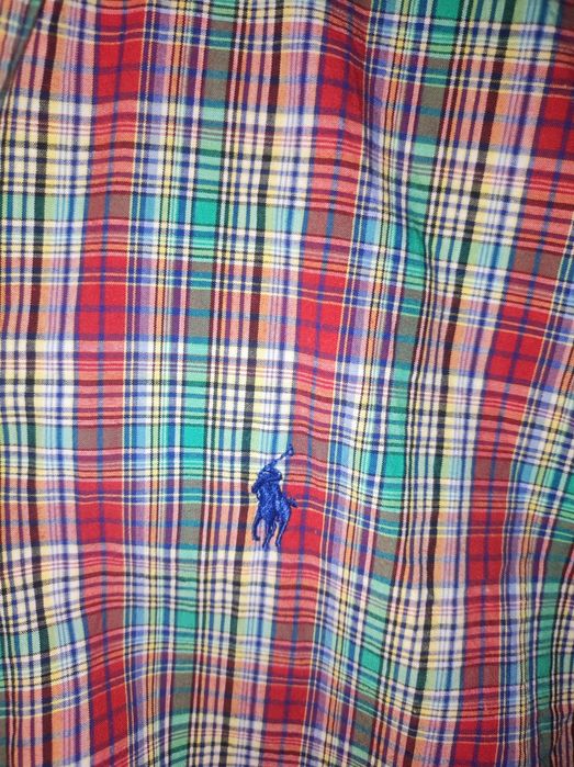 Koszula krata Ralph Lauren roz m