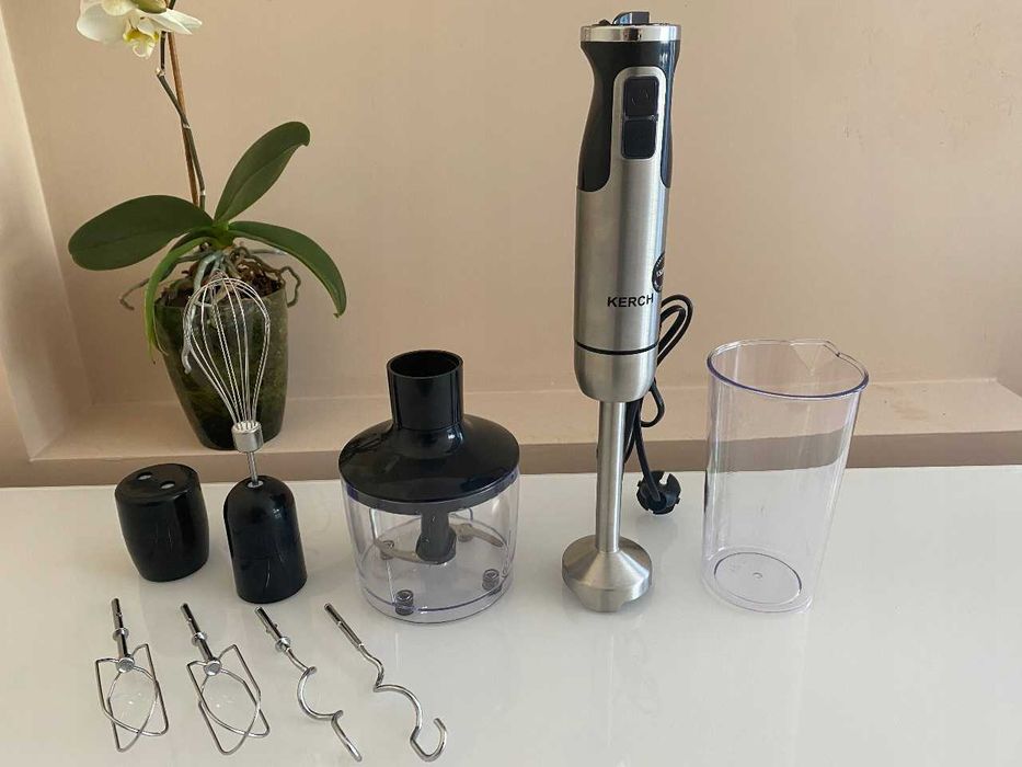 Blender Ręczny Mikser Wielofunkcyjny Turbo 1200w + akcesoria