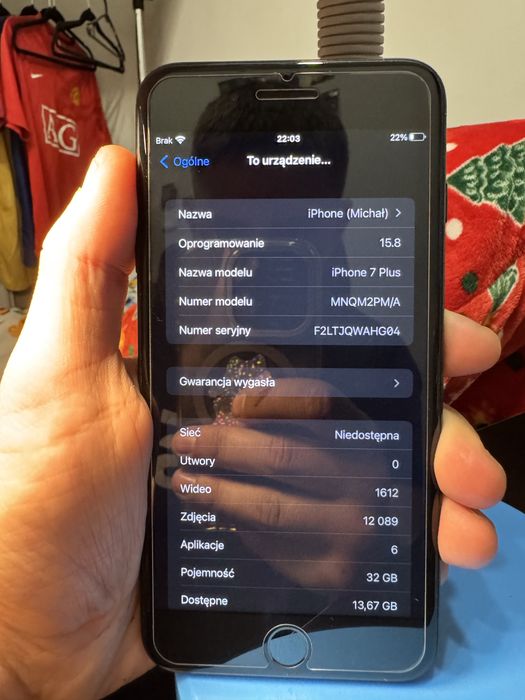 Iphone 7 plus 32gb
