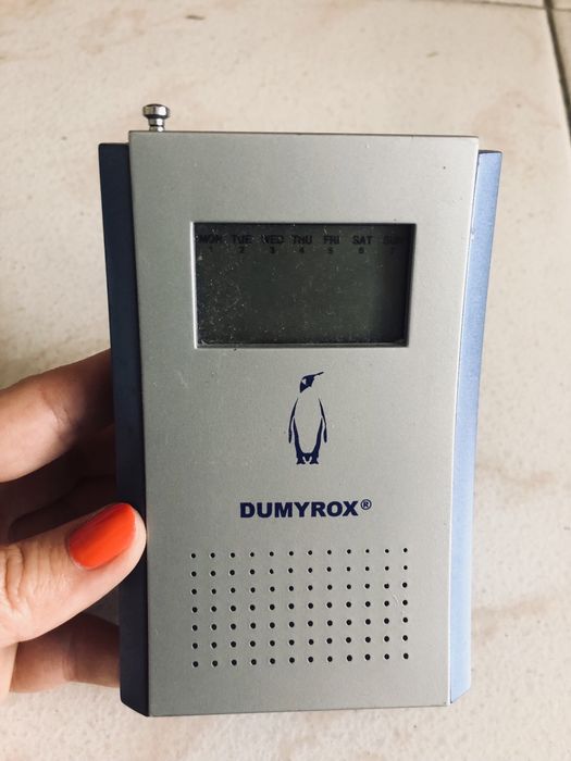 Rádio Alarme pequeno