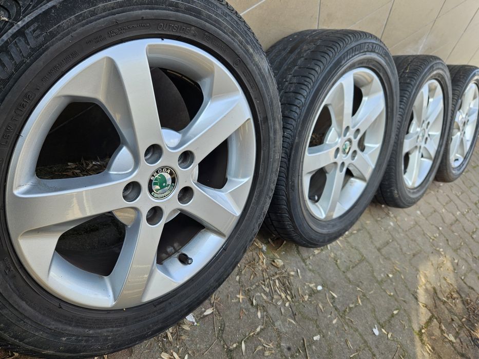 Oryginalne Felgi Aluminiowe 16" Skoda Octavia 5x112 ET50