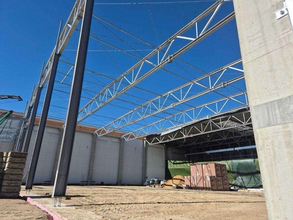 Konstrukcja stalowa Hala stalowa Hala Magazynowa Magazyn Ocynk