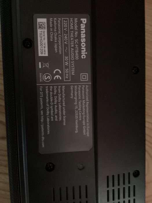 Soundbar Panasonic