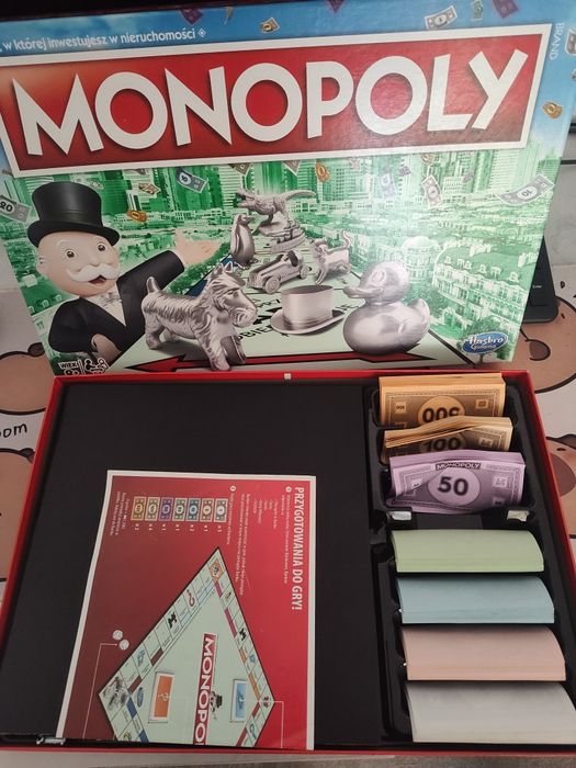 Gra MONOPOLY  classic. Bardzo dobry stan