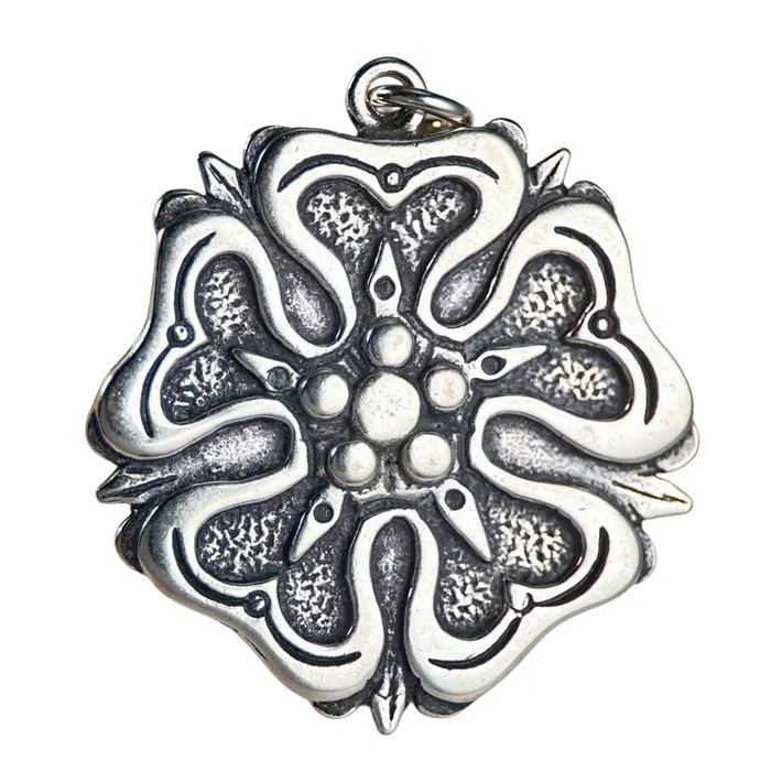 RÓŻA, Dom Rosenbergów, zawieszka, srebro