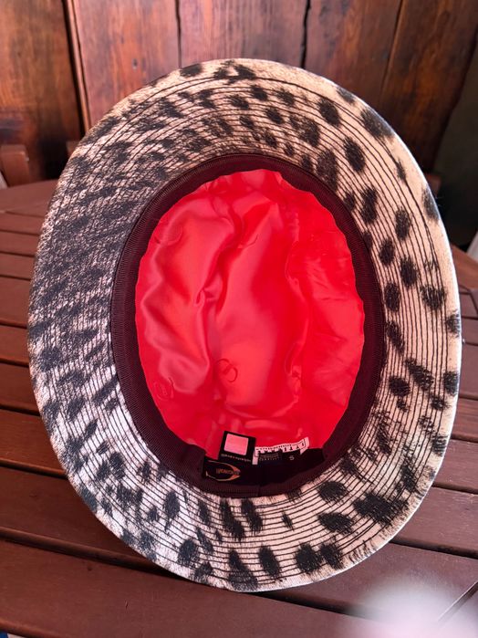 Шляпа федора трендовая панама