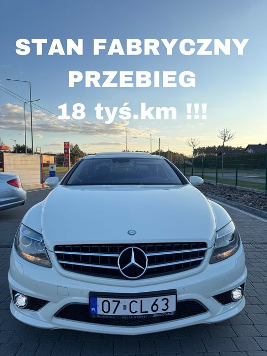 Mercedes-Benz CL 63 AMG, Japonia , jedyny w Europie, możliwa zamiana