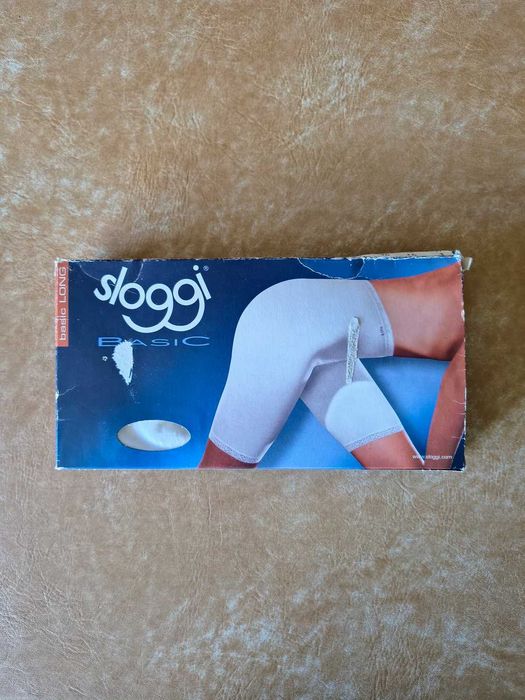 Calções interiores Sloggi Basic Long - Tamanho 44 (Branco) - Novo