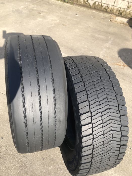 385/55R 22.5 pneus usados, recauchutados e novos
