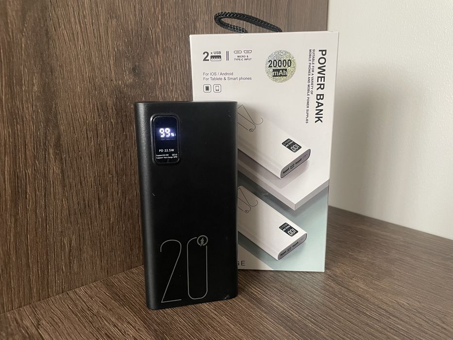 АКЦІЯ! PowerBank 20000мАг 22.5w швидкісна зарядка! Опт роздріб паверів