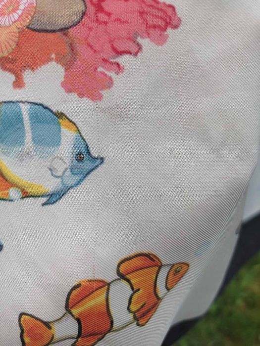 Шелковый платок от Salvatore Ferragamo