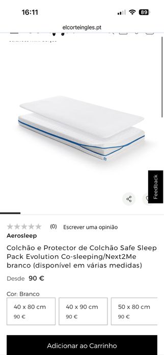 Berço novo impecável