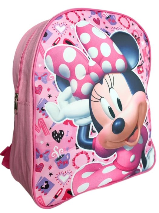 Plecak przedszkolny mały na wycieczki +worek Myszka Minnie