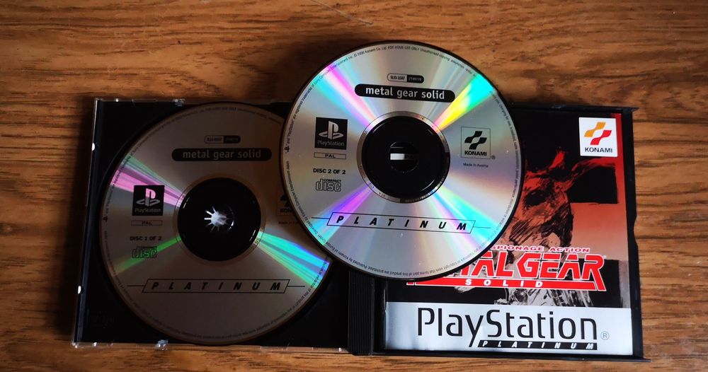 Metal Gear Solid Psx Ps2 Ps3 PlayStation 1998