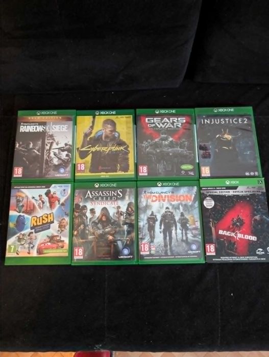 zestaw 8 gier na XBOX ONE