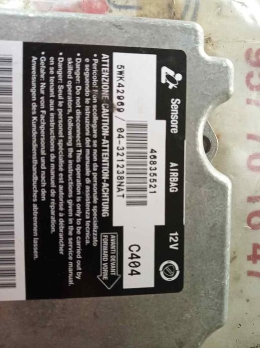 CENTRALINA AIRBAG FIAT STILO 2003 -5WK42969