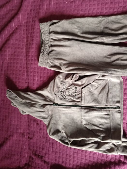 Дитячий велюровий костюм