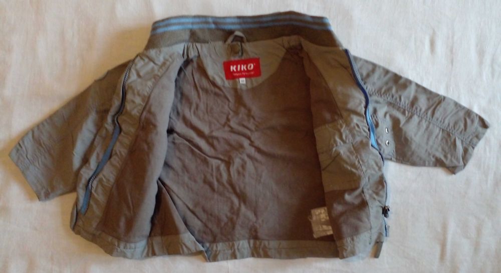 Демисезонный костюм-тройка KIKO, р. 86-92 (замеры в объявлении)