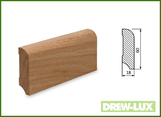 Listwy przypodłogowe drewniane dębowe- producent