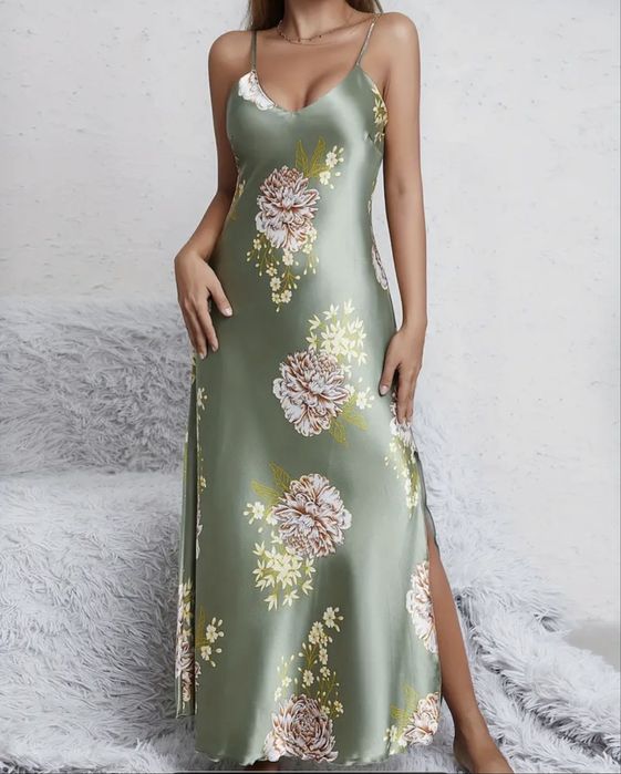 Длинная денская ночная рубашка р 44/46/48/50