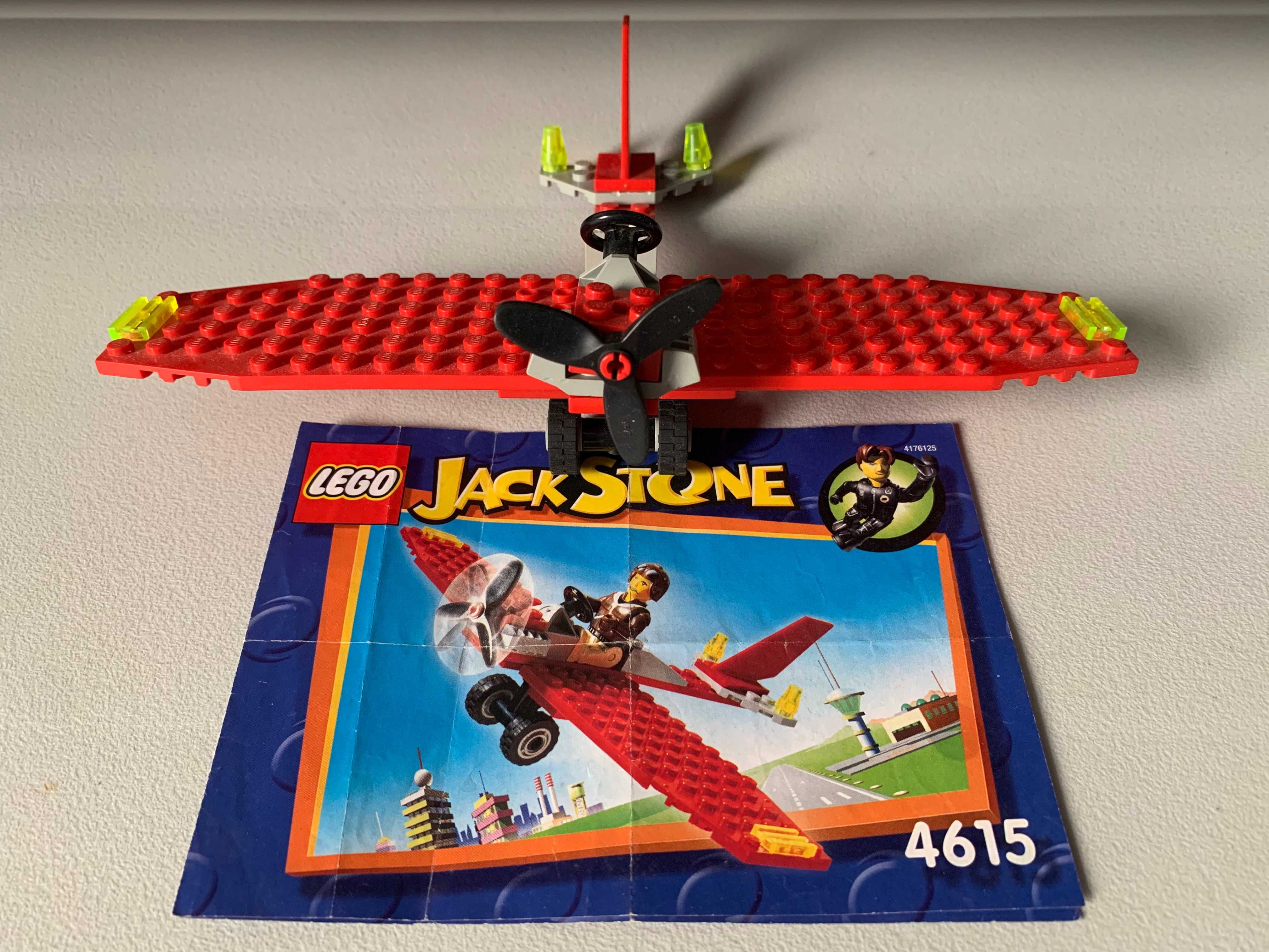 LEGO 4615: Avioneta Jack Stone com Manual OLX Portugal