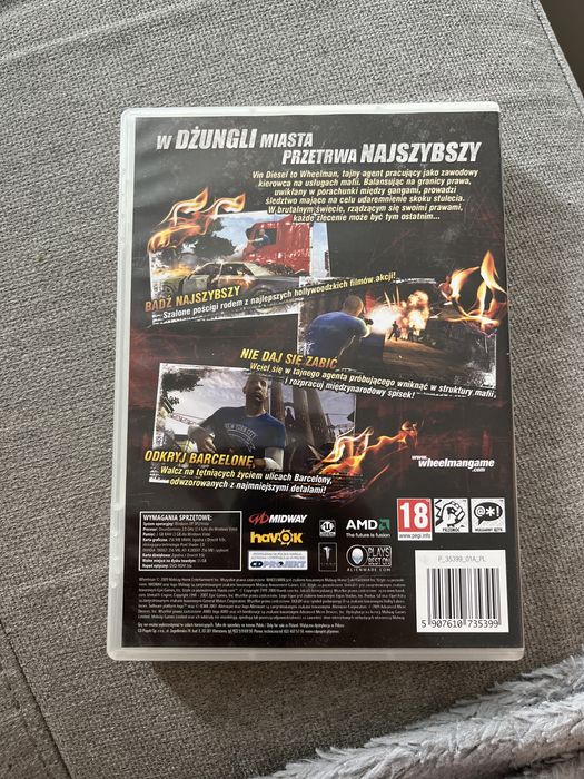 Wheelman Pc stan bardzo dobry