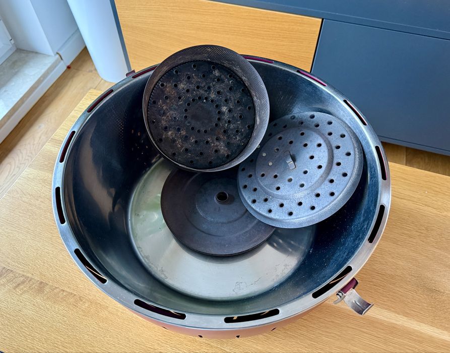 LotusGrill XL - grill bezdymny węglowy oryginalny na balkon