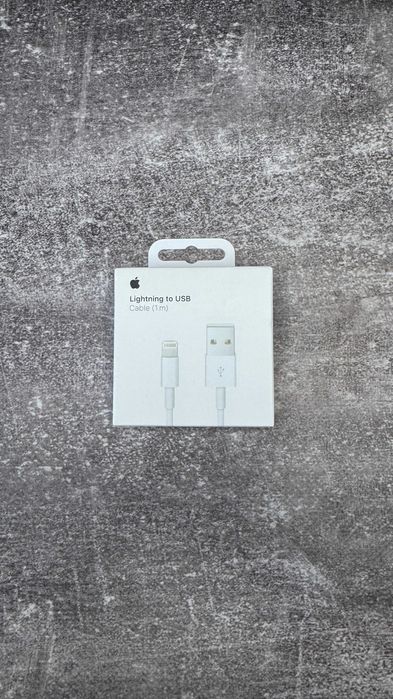 Кабель Lightning to Usb 1m Original iPhone Айфон Оригинал Гарантія