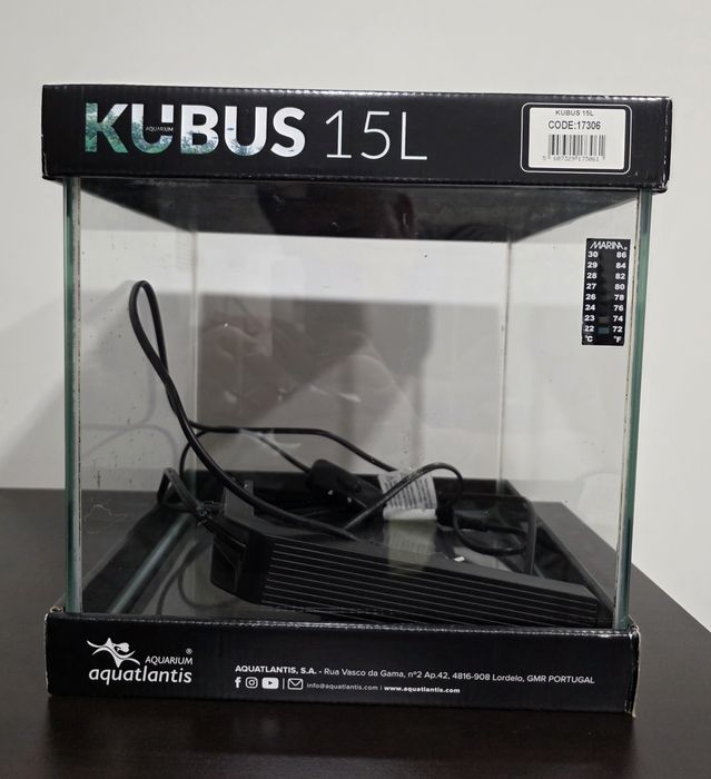 Aquário Kubus 15L