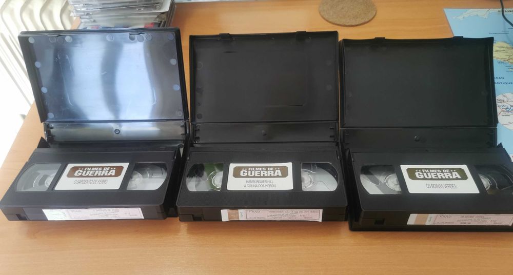 Filme de Guerra originais - VHS
