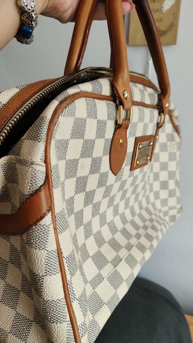 Torebka LV rączki ze skóry naturalnej