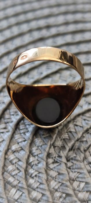 Sprzedam złoty  sygnet meski Warmet