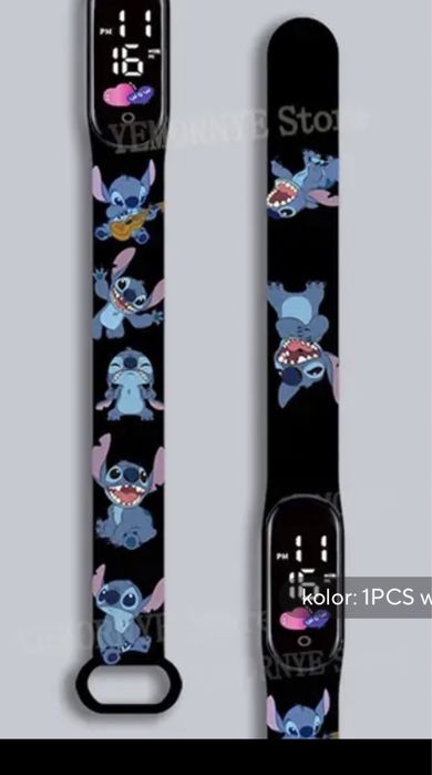 Zegarek bransoleta stitch dla dzieci