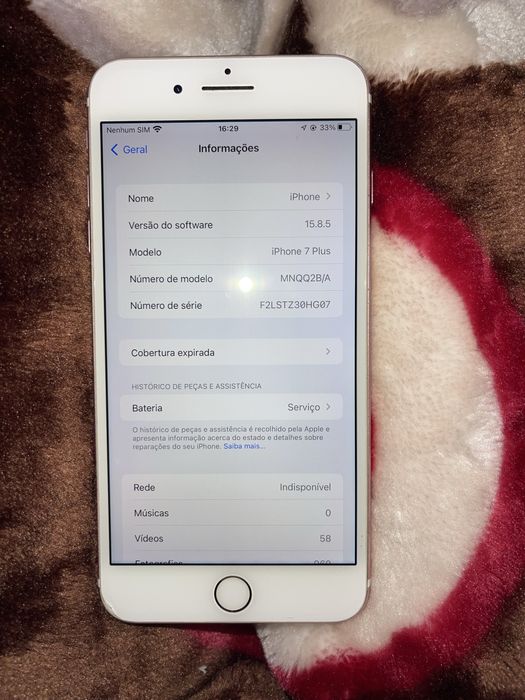 Iphone 7 Plus Rosa