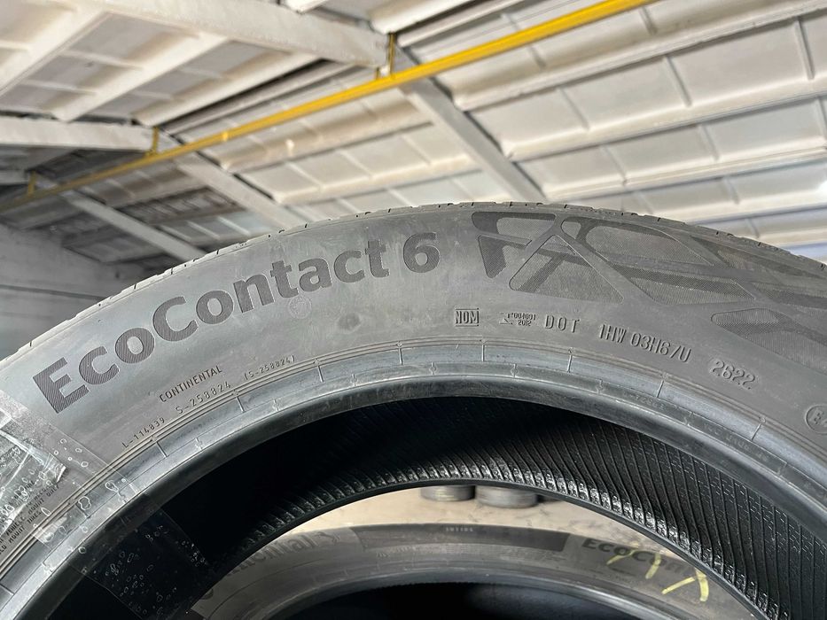 LS1468 Літні шини 215/65r17 Continental EcoContact 6 комплект резина