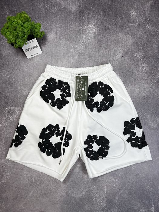 Шорти Білі Denim Tears/ Деним Тірс/ Eric Emanuel/Essentials/Suna World