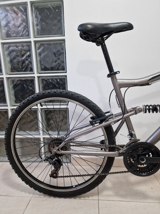 Bicicleta MTB WADER Full Suspension Roda 26