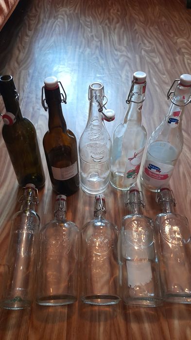 Butelki szklane z zakretkami tvist 750 ml-90 szt