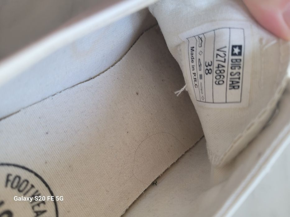 Trampki Big Star V274869 roz. 38