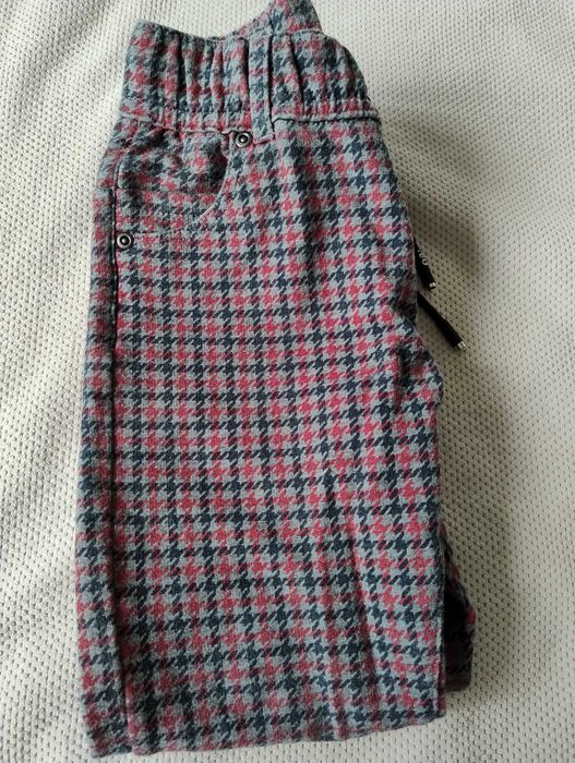 Spodnie w kratkę I do 116