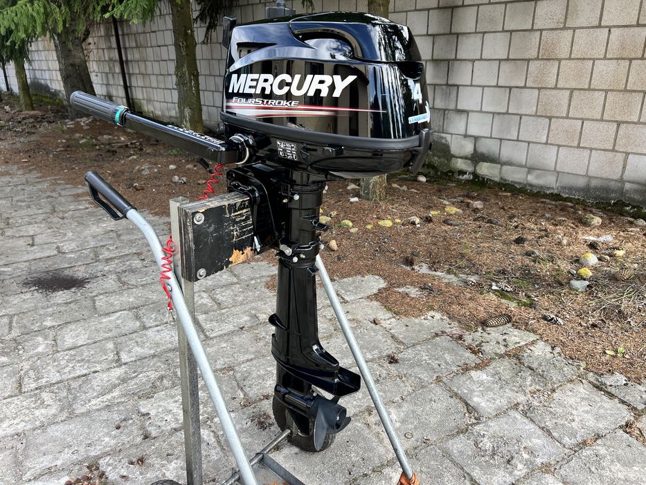 Silnik zaburtowy Mercury F4 jak nowy  4KM 4T stopa S