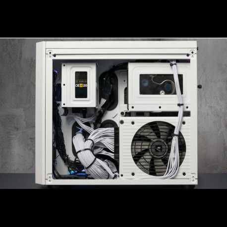 Obudowa Corsair Crystal 280X TG RGB Biała Micro Tower (micro ATX)