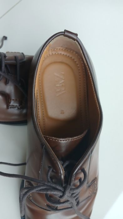 Półbuty meskie skórzane ZARA